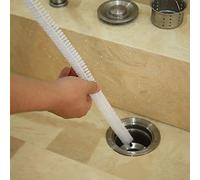 Akozon 71cm Flexible Drain Brush for Kitchen & Bathroom - Adjustable Rod for Sewer Overflow, Ideal for HarDtOReach Areas (Green)