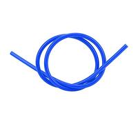 Akozon 7mm ignition lead cable + cable, silicone spark wire car auto accessory replacements part 8mm(blue)