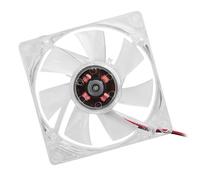 Akozon 8025 LED Case Fan, 8CM RGB Colorful PC Cooling Fan with Bubble Wrap for Quiet - Ideal for Gaming and PC Builds (Blue)