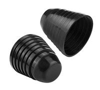 Akozon 95mm Headlight Cover 2pcs OE Spec Rubber Sealing for Car LED Bulb