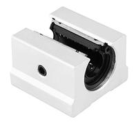 Akozon Accurate Open Linear Bearing Block SBR20UU - Premium Quality Rust-Proof Metal Linear Bearing Block with High Interchangeability (SBR10) (SBR12) (SBR16) (SBR20)