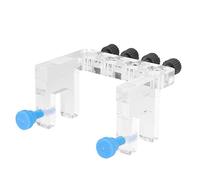 Akozon Acrylic Aquarium Fish Tank Hose Tube Fixing Clamp Holder for 10mm Dia Water Pipe Professional Accessories for Use