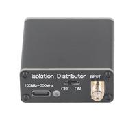 Akozon Active RF Distribution Amplifier, 100kHz-150MHz Active RF Isolation Distributor RF Signal Splitter with High Isolation & Low Loss 50 Ohm for SDR GPSDO Signal Source