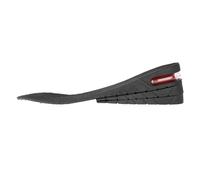 Akozon Adjustable Height Increase Insoles - Unisex PU Heel Lift Insoles for Enhanced Comfort & Elevation - 4 Layers for Custom Height Adjustment (3 Tier)