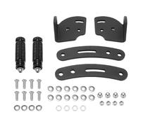 Akozon Adjustable Highway Pegs Alloy Steel Replacement F3 Three Wheeled Footrest Pedal ENERGY EFFICIENT RIDING
