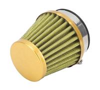 Akozon Air Intake Induction Filter Intake Induction Filter 50mm Cold Air with Simple Installation Replacement Part for Off Road Motorcycle ATV Quad Dirt Pit Bike (Gold)