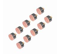 Akozon Akozon 10pcs Billiards Snooker Pool Tip Replacement Accessories - Ideal for Maintenance & DIY Projects (12mm)