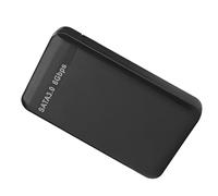 Akozon Akozon 2.5" USB 3.0 III Hard Drive Enclosure - 6Gbps Transfer, UASP Acceleration, Supports Up to 6TB S, Tool-Free Installation, for & (Black)