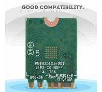 Akozon Akozon 3165 Dual Band AC 3165NGW M.2 Card with 4.2 | 433Mbps Speed, for Various Models