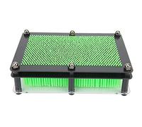 Akozon Akozon 3D Pin Art Toy Sculpture Board for Kids & Adults - Fun Retro Desktop Decoration for Play and Imagination Development (M (3.9 X 7.9in))