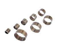 Akozon Akozon 8 Piece Leather Cutting Dies Kit Steel Round Hole Punch Set for DIY Leather Crafts and Projects