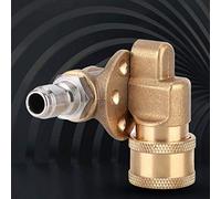 Akozon Akozon Adjustable 5 Position Copper Nozzle With 1 4 Quick Connect For Pressure Washers Ideal Cars And Gutter