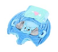Akozon Akozon Baby Sitting Chair Sofa - Cartoon Shape Infant Support Sofa with Plush Design, Skid-Proof, 2 Front Holes for Comfort and Safety, Early Educational Learning Toddler (#1)