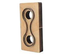 Akozon Akozon Premium Keychain Leather Cutting Die Durable Steel and Wood for DIY Crafting