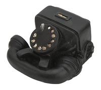 Akozon Akozon Vintage Miniature Telephone - Exquisite Decorative Resin Desk Phone for 1/6 1/12 Dollhouse - Retro Mini Phone for Dollhouse Accessories