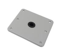 Akozon Aluminum Alloy Boat Base Mount Pedestal with 3/4in Pin Socket for Easy Installation on Marine Boats