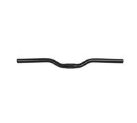 Akozon Aluminum Fixed Gear Bike Riser Handlebar 25.4mm x 520mm for Road Bicycle - Lightweight and Durable (Black)