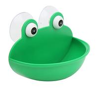 Akozon Aquatic Frog Habitat, Amphibian Plastic Safe Cute Toad Aquarium Wall with Suction Cups for Frogs Toads Geckos Tadpole Fish Tank Decoration Tree Small Animals