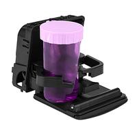 Akozon Armrest Cup Holder 2016 Model, Car Armrest Cup Holder, Black Plastic