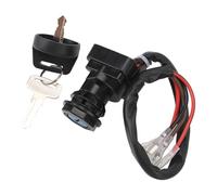 Akozon ATV Ignition Key Switch Stable Performance 4 Wire Starter Replacement for Sportsman 500 1996-1998