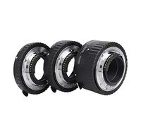 Akozon Auto Focusing Macro Extension Tube Set 12Mm 20Mm 36Mm For Dslr Metal Lens Adapter (MK-N-AF1-A)