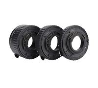 Akozon Auto Focusing Macro Extension Tube Set 12Mm 20Mm 36Mm For Dslr Metal Lens Adapter (MK-N-AF1-B)