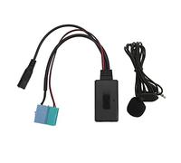 Akozon AUX IN Adapter, Bluetooth 6+8 Pin Wireless Audio Receiver with Hands Free Microphone Replacement for Fiat Bravo for VISTEON Radio Since 2007