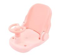 Akozon Baby Bath - Slip Resistant Adjustable Safety Bathtub Shower Chair for Infants & Toddlers - Eco-Friendly and Stable Design, Car-Shaped Fun (Pink)