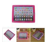 Akozon Baby Kids Toddler Learning English Machine Tablet - Early Educational Study Toy for Numbers, Letters, and Words (Pink)
