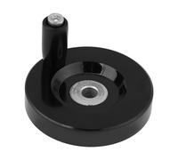 Akozon Back Corrugated Machine Tool Handwheel with Revolving Handle Bakelite Manual Adjustment Wheel for Lathe Milling Cutting Equipment Replacement Parts Industrial Machinery (8 * 63mm)
