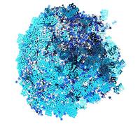 Akozon Baptism Confetti Letters and Moon FiveStar Sequins for Baby Shower Party Decoration - DIY Birthday Baptism Decor