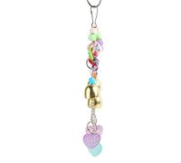 Akozon Bells Toy Safe Bite Relieving Anxiety Hanging Chew Bells Toys with Sweet Sound Pet