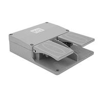 Akozon BERM Dual Foot Pedal Switch for Electrical Machines - 380VAC Power Supply Clamp/Holder Kit YDT1 16, Smooth Surface, Anti- Alloy, Ideal for Lathes, Drills & Punching Machines