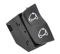 Akozon Black Car Opening Closing Convertible Top Switch, Push Button Actuator, ON-ON-ON Operation, Smart Fortwo 451 Carbrio 2007-2015