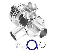 Akozon Blow Off Valve, Adjustable Turbo Splitter Valve Universal Recirculating Dump Fit for 1.8T 2.7L Engine + Blow Off ventil 1.8t Dump Valve 1.8t Dump Valve