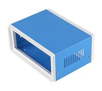 Akozon Blue Metal Enclosure DIY Box Junction Case Electronic Enclosures 170 * 130 * 80mm / 6.69 x 5.12 x 3.15inch