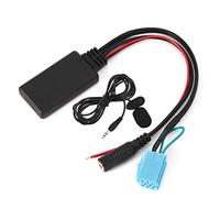 Akozon Bluetooth AUX-IN Cable Adapter with Microphone Handsfree Calling Fit for Smart Fortwo 8Pin