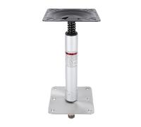 Akozon Boat Pedestal Base Mount Kit with 3/4in Pin Post 7in X 7in Base Plate for Marine Pontoon Jon Bass Boats