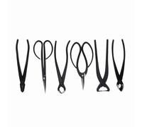 Akozon Bonsai Tool Set, Essential Gardening Scissors Kit | 7Pcs Multifunctional Scissors, High Tensile Steel, Includes Storage Bag, Easy To Carry, for Bonsai Trimming