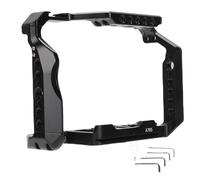 Akozon Camera Cage Aluminum Alloy Extension Frame Cold Shoe 1 4 Inch 3 8 Inch Screw Hole for A7R5 Photography Studio