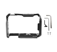 Akozon Camera Cage Video Rig for ZV-E10II Cold Shoe Mount Screw Holes 3/8in Positioning Hole