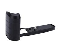 Akozon Camera L Bracket Aluminum Plate, L Shaped Bracket Handgrip for ZF Ergonomic Design Skin Friendly Suit for Video Recording (Black)