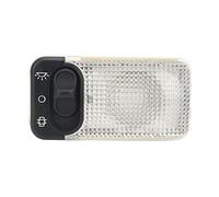 Akozon Car Ceiling Lights, 6362P3 6362K9 Car Interior Roof Reading Light 6362P3 Super Bright Replacement for Peugeot 206 207 107 108 306 406 806