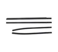 Akozon Car Door Window Weatherstrip Sealing Strip Moulding Trim for PX2 PX3 Wildtrak XLT XL