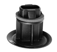 Akozon Car Plastic Rivets, 100 Count with Epdm Foam Seals | Auto Body Retainer Clips, Levin Avalon Fit, Tough Black Material, Underbody Seal