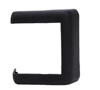 Akozon Car Rear Door Tailgate Hinge Cover Durable ABS Long Lasting Replacement for JK JKU 2007-2018 (Lower 55397089AB)