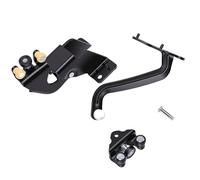 Akozon Car Right Sliding Door Roller Replacement Smooth Operation Design for Jumpy Scudo III Expert III Steel Black