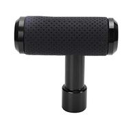 Akozon Car Shift Gear Knob, T-Shaped Universal Manual/Automatic Gear Shifter Knob Replacement Part (Black)