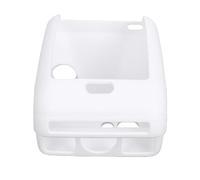 Akozon Case Fit for Polaroid Go Instant Camera Silicone Scratch Proof Instant Camera Protective Cover with Wrist Strap (White)