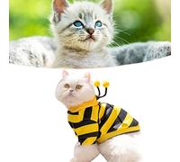 Akozon Cat Hoodies Soft Milk Silk Warm Pet Clothes for Small Cats Kittens Puppies 3D Claw Design Anti Shedding Machine Washable Cozy Winter Outfit (#3)